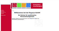 Desktop Screenshot of pegasus-info.de
